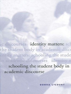 cover image of Identity Matters